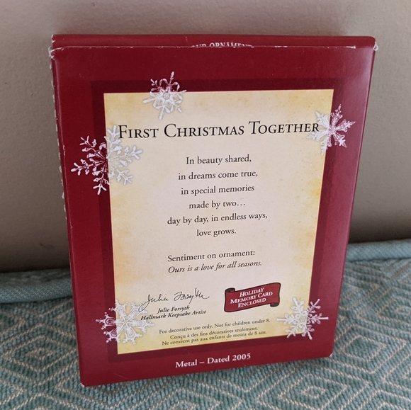 Hallmark Keepsake- First Christmas Together 2005 - Picture 2 of 12